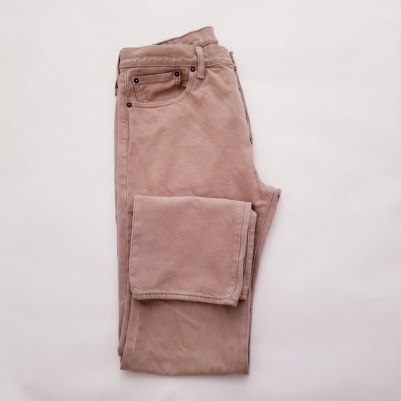 Levi's Other - LEVI Strauss Men Tan jeans 501 size 34 x 32